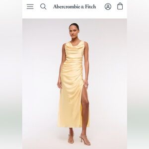 Abercrombie & Fitch Green Maxi Dress XLP